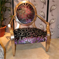 A stunning new fabric for The Duresta Nero Chair